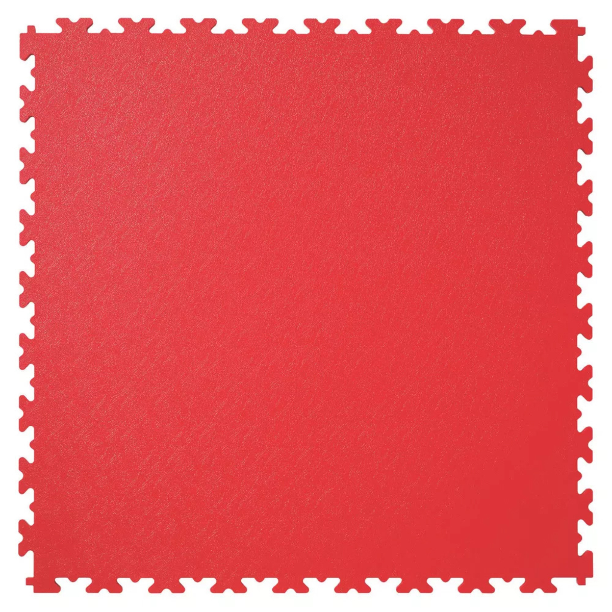 Interlocking Floor Tiles & Ramps Single Garage Pack (19m2 + 7 ramps) Red & Black X500/7
